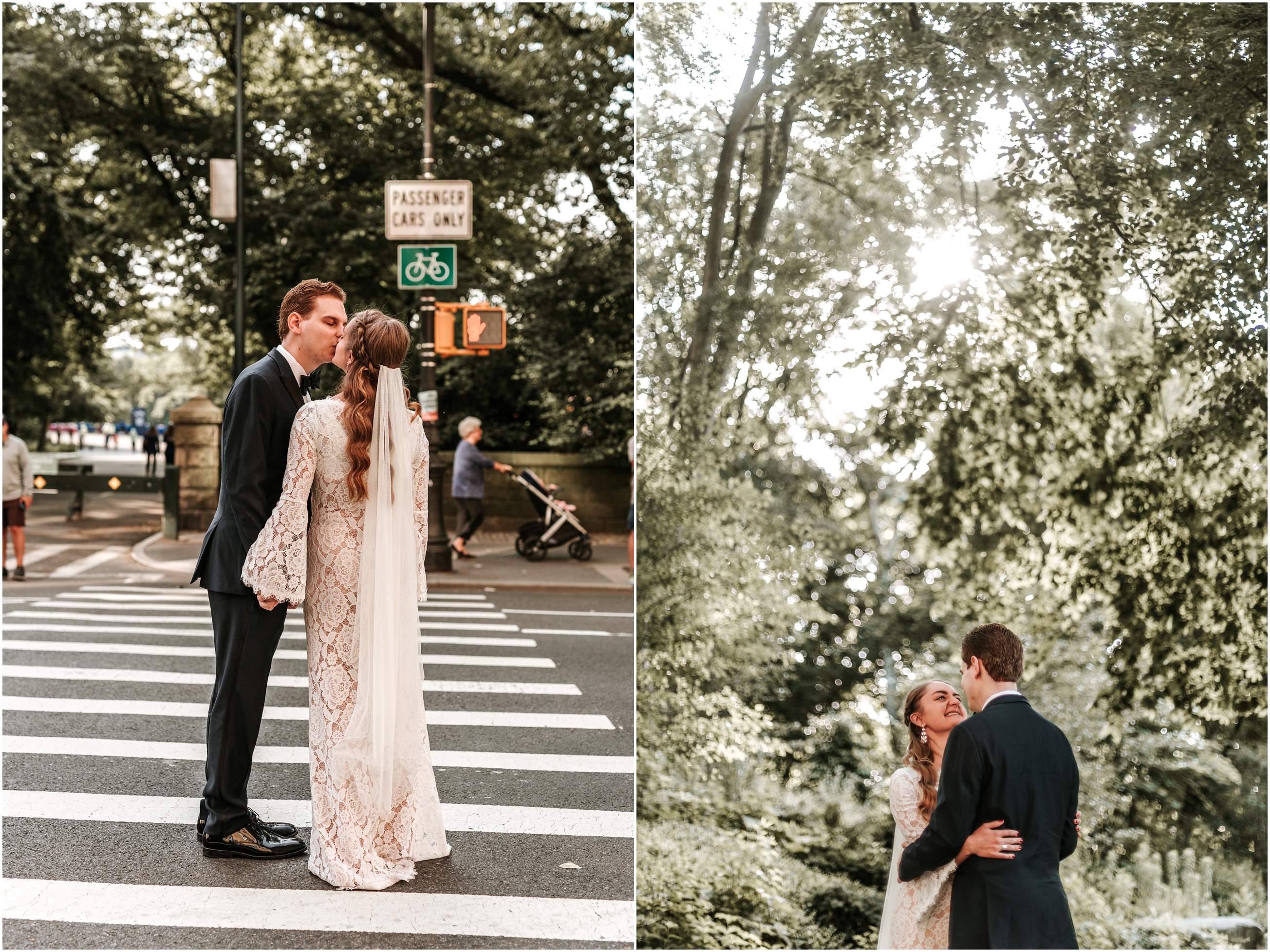 Central Park Manhattan Yacht Cruise Spring Bride Groom Wedding New Jersey Photographer