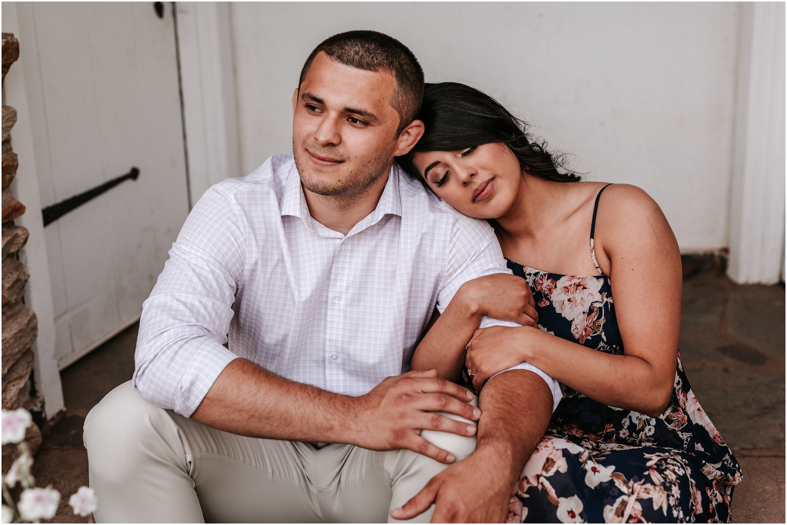Spring Colonial Park Rose Garden Somerset NJ Engagement Session New Jersey Wedding Photographer