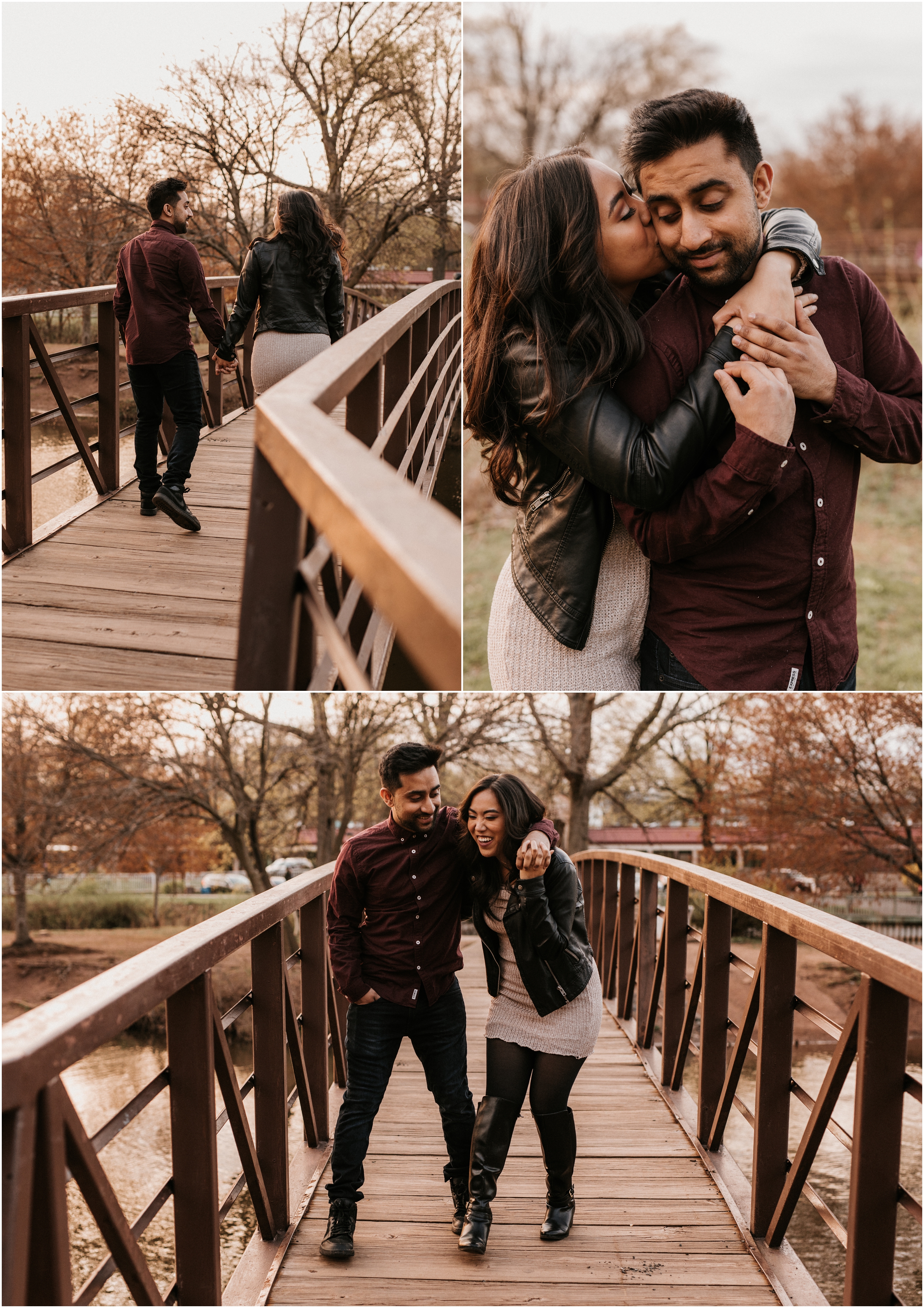 couple on bridge in roosevelt park