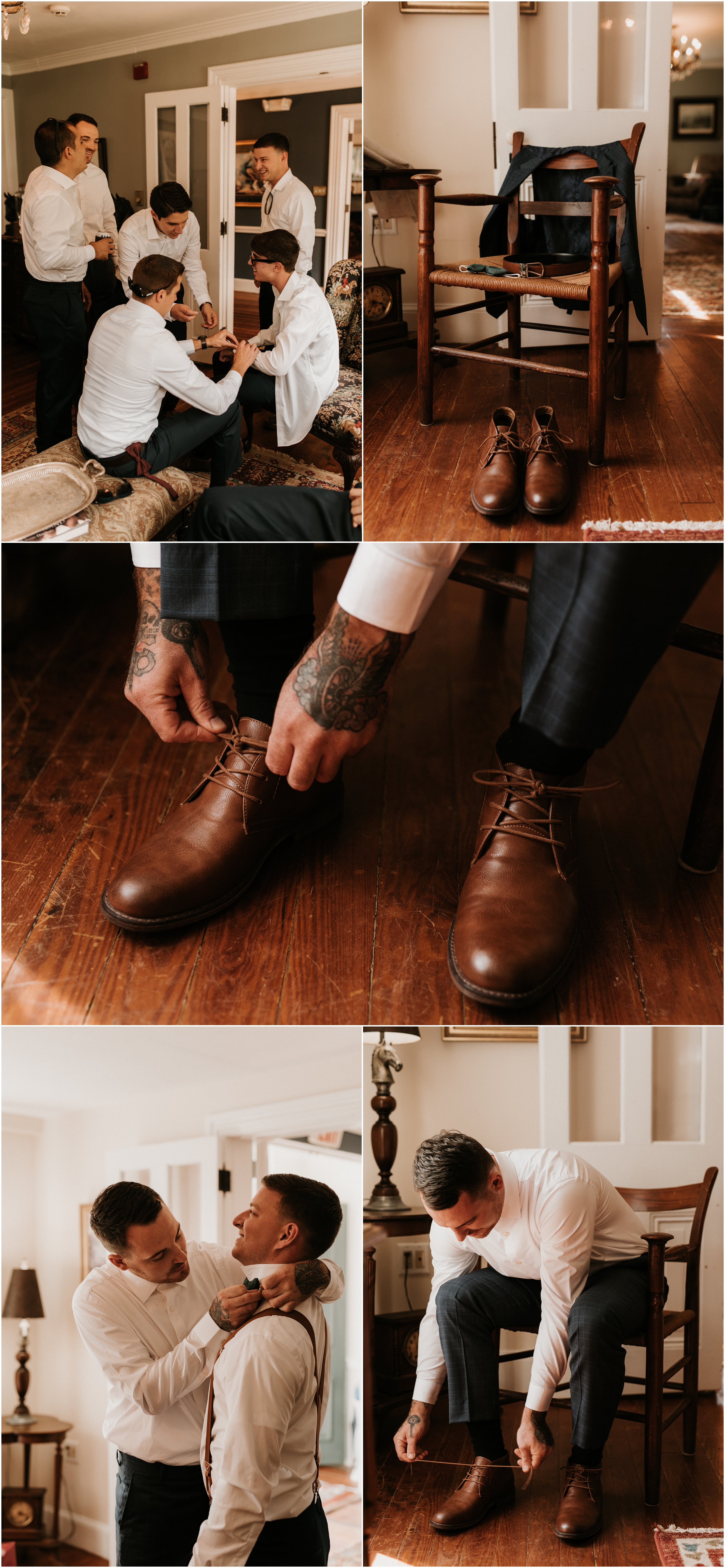 groom details and groom preparation