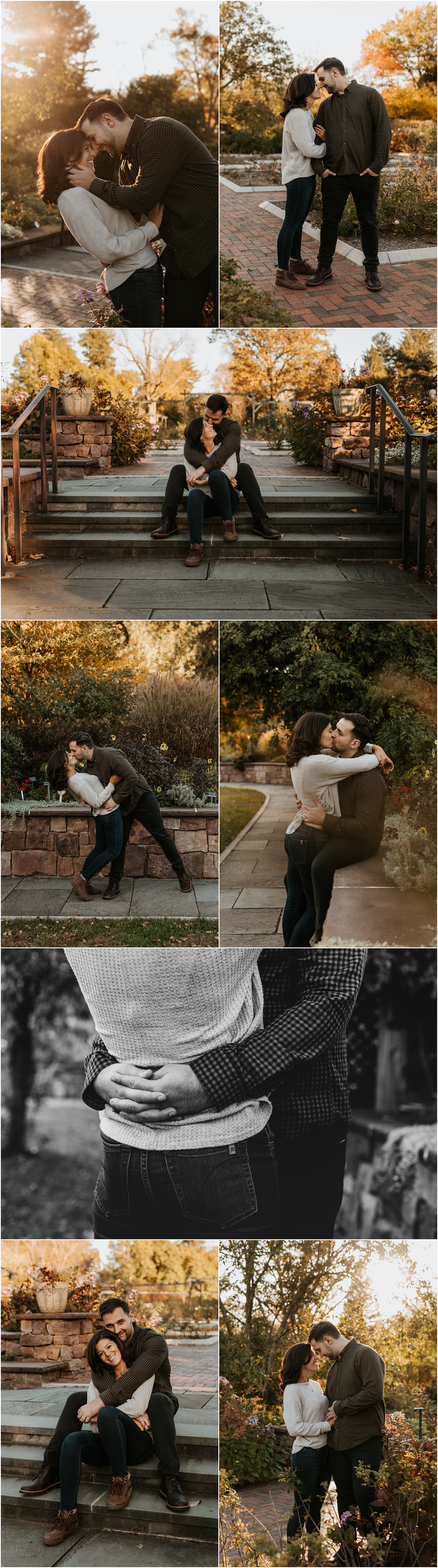 Fall Delaware and Raritan Canal State Park Engagement Session NJ