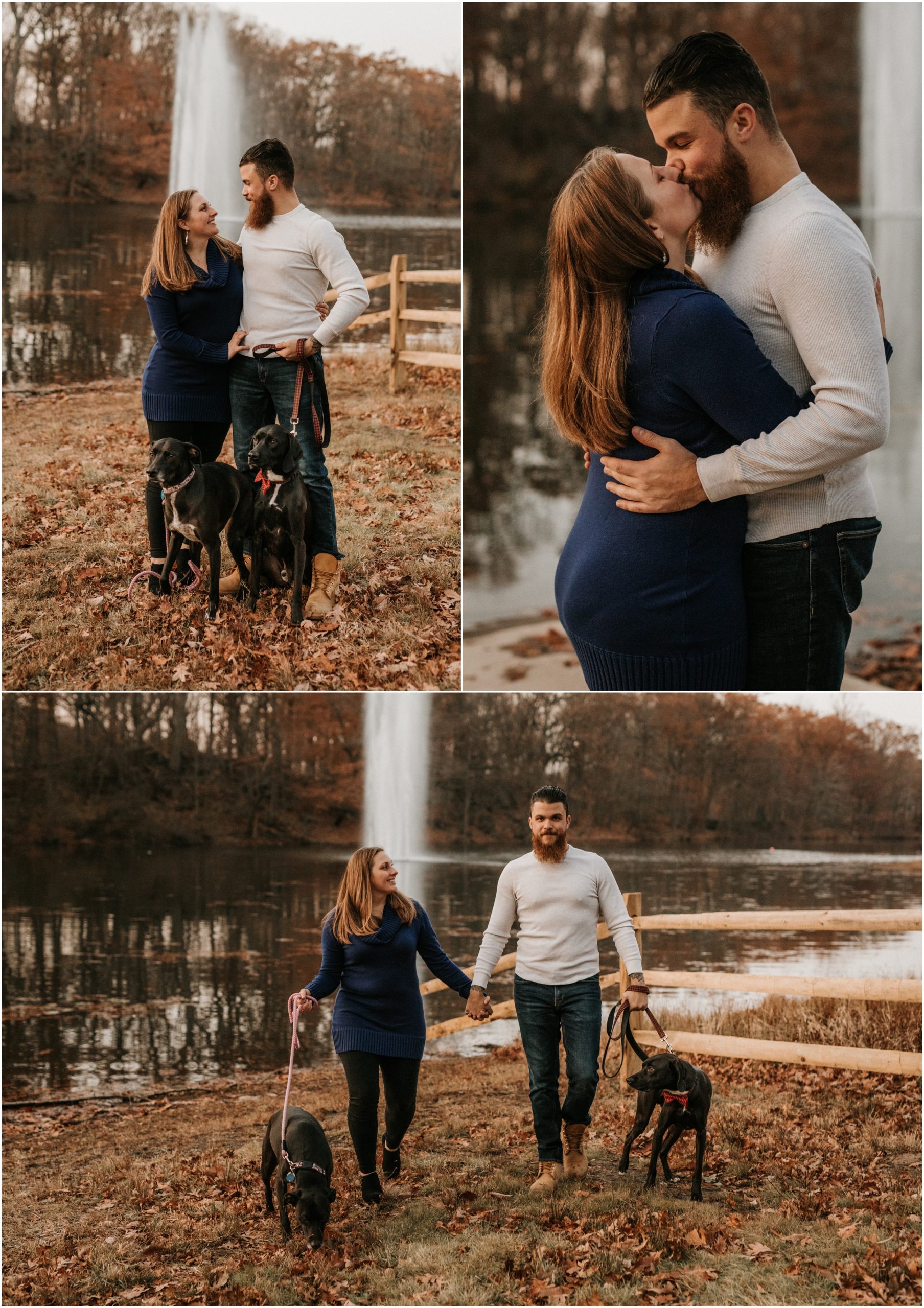 Fall Garrett Mountain Engagement Session, NJ