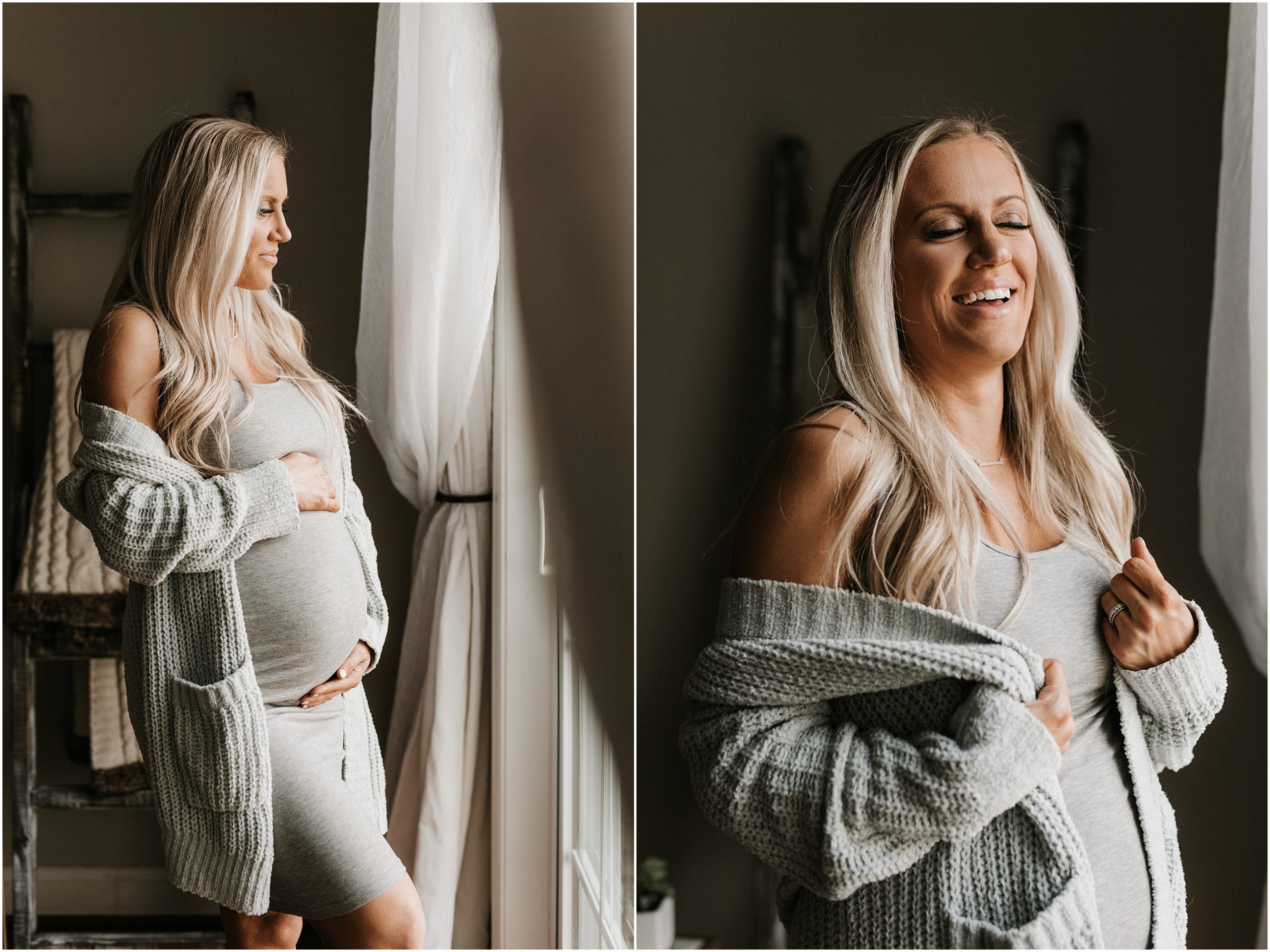 Winter In-Home Maternity Session NJ