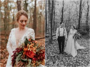 Fall November Styled Bridal Wedding Inspiration East Brunswick New Jersey Photographer