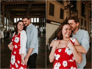 Asbury Park New Jersey Beach Couples Session NJ Wedding Photographer