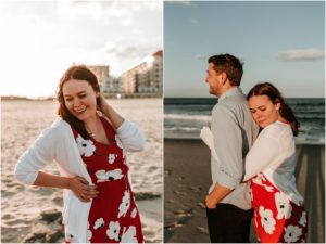 Asbury Park New Jersey Beach Couples Session NJ Wedding Photographer