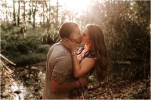 New Jersey Couple Nature Rutgers Gardens Engagement Session Tori Kelner Photography