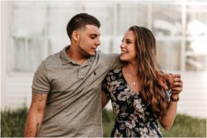 New Jersey Couple Nature Rutgers Gardens Engagement Session Tori Kelner Photography