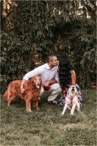 Spring Colonial Park Rose Garden Somerset NJ Engagement Session New Jersey Wedding Photographer