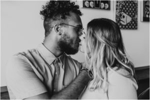 Asbury Park Boardwalk Beach High Voltage Cafe Engagement Session New Jersey Wedding Photographer