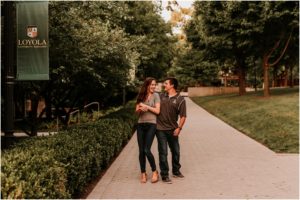 Loyola University Baltimore Maryland Engagement Session New Jersey Wedding Photographer