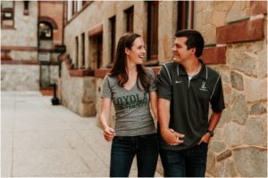 Loyola University Baltimore Maryland Engagement Session New Jersey Wedding Photographer