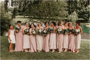 Windows on the Water at Frogbride Summer July Wedding Artichoke Blush Maroon Yellow Lace Outdoor Ceremony Tent Wedding New Jersey Wedding Photographer