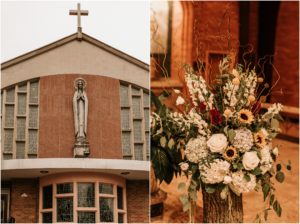 Mayfair Farms Rain Sunflower West Orange Wedding September NJ Wedding Photographer