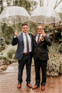 Mayfair Farms Rain Sunflower West Orange Wedding September NJ Wedding Photographer