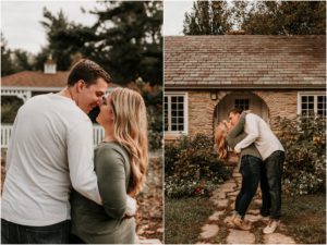 Colonial Park Rose Garden Fall Engagement Session New Jersey NJ Wedding Photographer