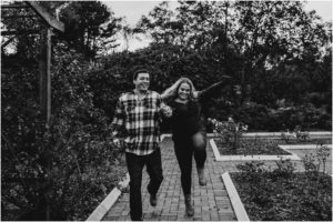 Colonial Park Rose Garden Fall Engagement Session New Jersey NJ Wedding Photographer