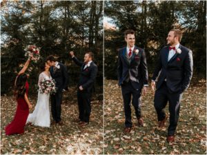 Forest Lodge Warren NJ Fall November New Jersey NJ Wedding Photographer