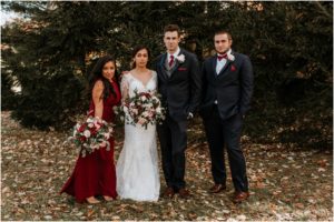 Forest Lodge Warren NJ Fall November New Jersey NJ Wedding Photographer