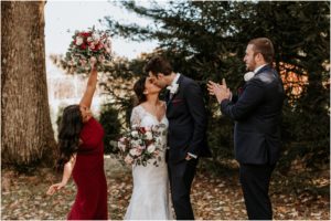 Forest Lodge Warren NJ Fall November New Jersey NJ Wedding Photographer