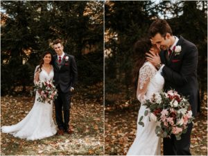 Forest Lodge Warren NJ Fall November New Jersey NJ Wedding Photographer