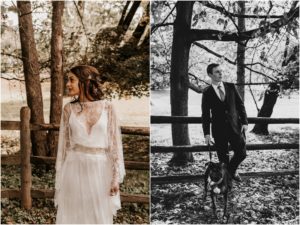 Intimate Elopement Wedding Backyard Adventurous Fall October Wedding New Jersey PA Pennsylvania NJ Wedding Photographer