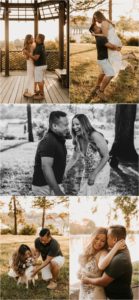 couple in love at park in philly