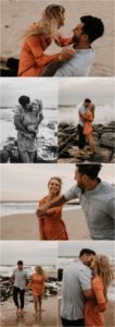 In Home Pizza Engagement Session Asbury Park