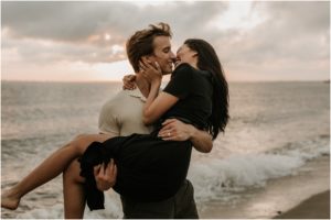 Sandy Hook Beach NJ Engagement Session