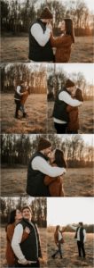 Winter Couples Session at Mercer Meadows, NJ