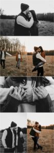 Winter Couples Session at Mercer Meadows, NJ