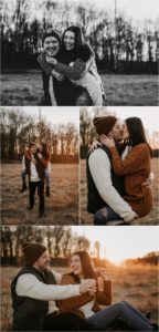 Winter Couples Session at Mercer Meadows, NJ